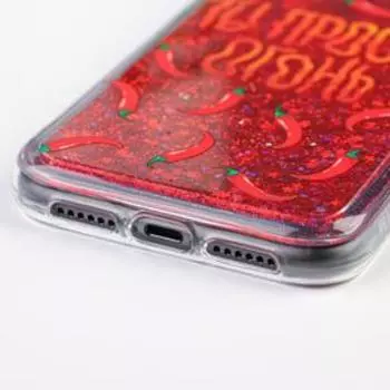 Чехол для телефона iPhone 11 с блёстками внутри Pepper, 7.6 15.1 см
