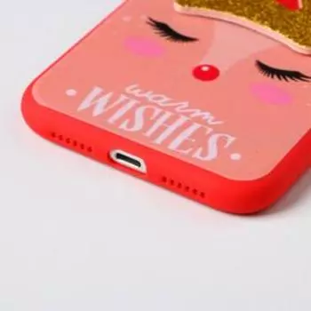 Чехол для телефона iPhone XR «Олененок», с дополнительным элементом 7,6 х 15,1 см