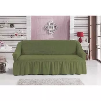 Чехол для трёхместного дивана BULSAN, цвет зелёный