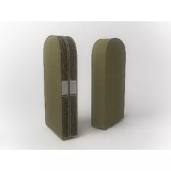 Чехол двойной для одежды малый «Русский Шик», 60х100х20 см