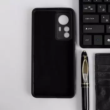 Чехол iBox Case, для телефона Xiaomi 12T, силиконовый, защита камеры, черный