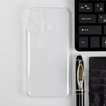 Чехол iBox Crystal, для телефона Itel A27, силиконовый, прозрачный