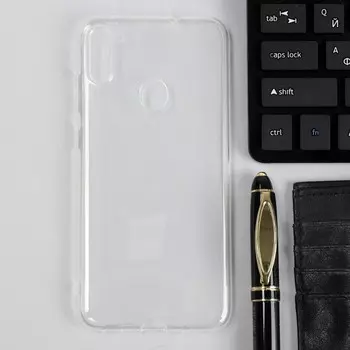 Чехол iBox Crystal, для телефона Samsung Galaxy A11, силиконовый, прозрачный