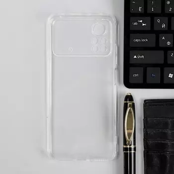 Чехол iBox Crystal, для телефона Xiaomi Poco X4 Pro 5G, силиконовый, прозрачный