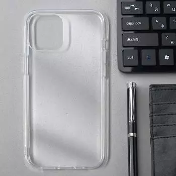 Чехол Innovation, для Apple iPhone 12 Pro Max, силиконовый, прозрачный