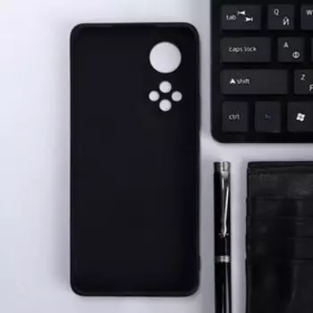 Чехол Innovation, для Honor 50, силиконовый, матовый, черный