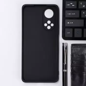 Чехол Innovation, для Honor 50, силиконовый, матовый, черный