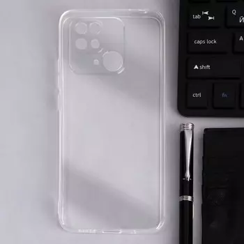 Чехол Innovation, для Xiaomi Redmi 10C, силиконовый, прозрачный