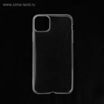 Чехол LuazON для iPhone 11 Pro Max, силиконовый, тонкий, прозрачный