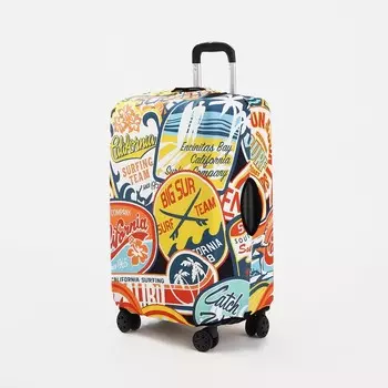 Чехол на чемодан S, цвет разноцветный