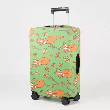 Чехол на чемодан 24", цвет зелёный
