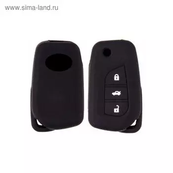 Чехол на ключ автомобильный Skyway, силиконовый TOYOTA COROLLA, S05701057