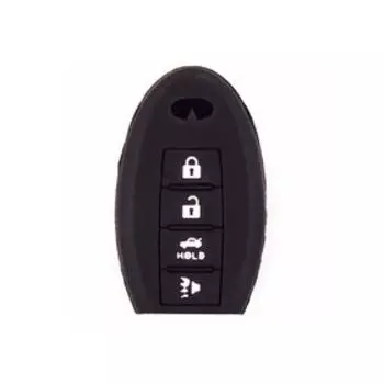 Чехол на ключ автомобильный Skyway, силиконовый INFINITI(4 кнопки), S05701079