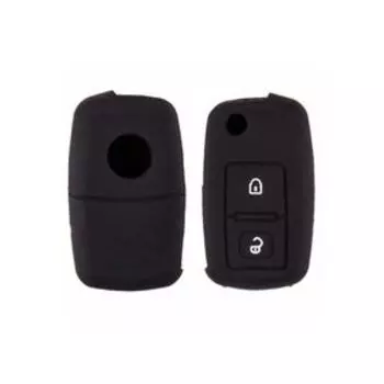 Чехол на ключ автомобильный Skyway, силиконовый VOLSWAGEN, 2 кнопки, S05701050