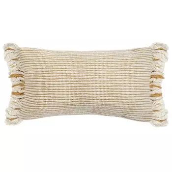 Чехол на подушку Clouds Ethnic, размер 35х60 см, цвет горчичный