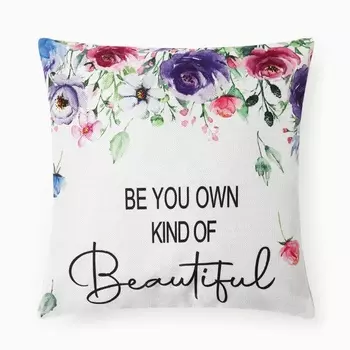 Чехол на подушку «Этель» Beautiful, 4343 см