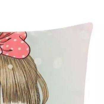 Наволочка декоративная Этель Девичьи истории»Кофе» 40х40 см, велюр