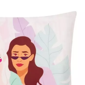 Наволочка декоративная Этель «Dream girl» 40х40 см, 100% п/э, велюр