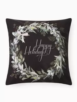 Чехол на подушку «Этель. Happy holidays», 4040 см, велюр