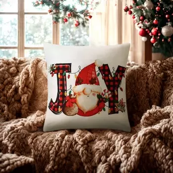 Чехол на подушку «Этель. Joy» 4343 см, велюр