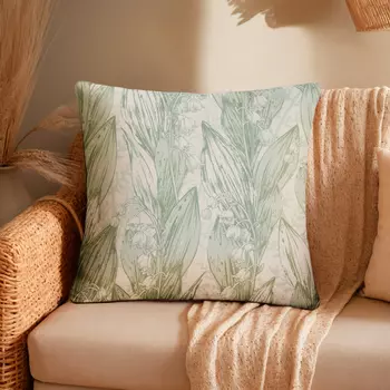 Чехол на подушку «Этель. Ландыш», 4343 см, зелёный