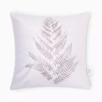 Чехол на подушку «Этель» Leaf, 4040 см, 100 п/э, велюр