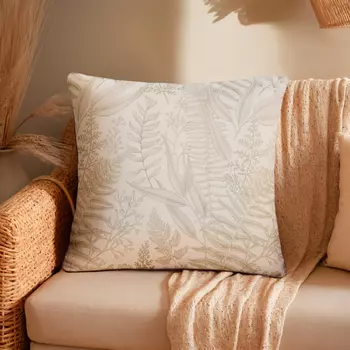 Чехол на подушку «Этель. Листва», 4343 см, бежевый
