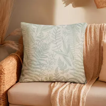 Чехол на подушку «Этель. Листва», 4343 см, зелёный