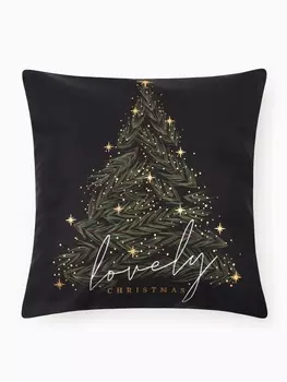 Чехол на подушку «Этель. Lovely Christmas», 4040 см, велюр