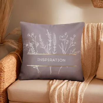 Чехол на подушку «Этель» March, 4040 см, велюр