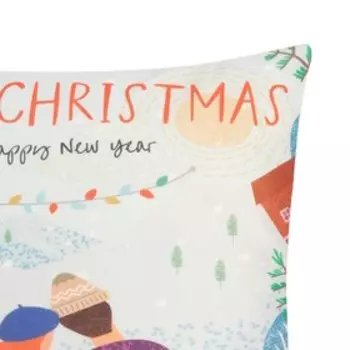 Наволочка декоративная Этель «Merry Christmas» 40х40 см, 100% п/э