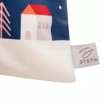 Чехол на подушку Этель Merry Christmas 40х40 см, 100% п/э, велюр