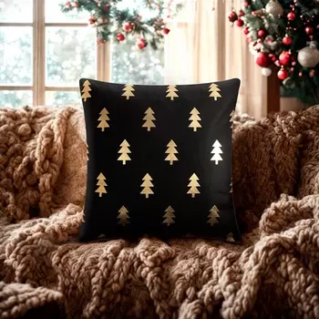 Чехол на подушку «Этель. Новогодний лес» 4040 см