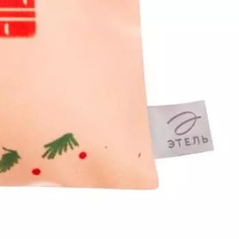 Чехол на подушку Этель «Новый год» 40х40 см, 100% п/э, велюр