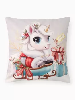 Чехол на подушку «Этель. Пегас», 4040 см, велюр