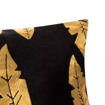 Чехол на подушку Этель "Перья" 40 х 40 см, велюр