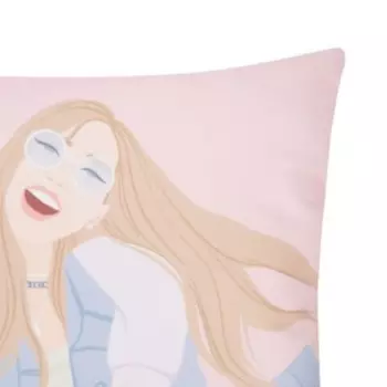 Наволочка декоративная Этель «Подружки» 40х40 см, 100% п/э, велюр