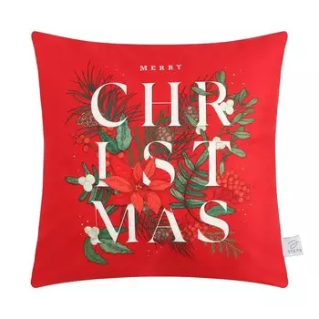Чехол на подушку «Этель. Рождество», 4040 см, велюр