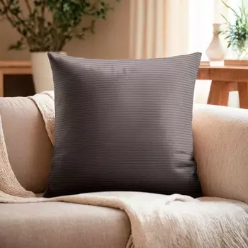 Чехол на подушку «Этель» Velour, 4343 см, серый