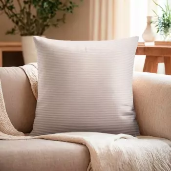 Чехол на подушку «Этель» Velour, 4343 см, бежевый