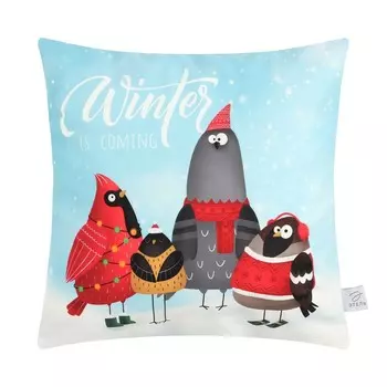 Чехол на подушку «Этель. Winter», 4040 см, велюр