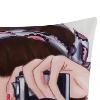 Чехол на подушку Этель Женские истории "Увлечение" 42 х 42 см, велюр