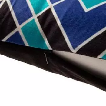 Наволочка декоративная Этель «Зигзаги», 45*45 см, 100% п/э