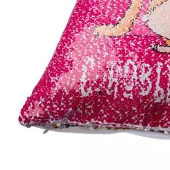 Чехол на подушку с пайетками Этель "С новым годом" 40х40 см, 100% п/э