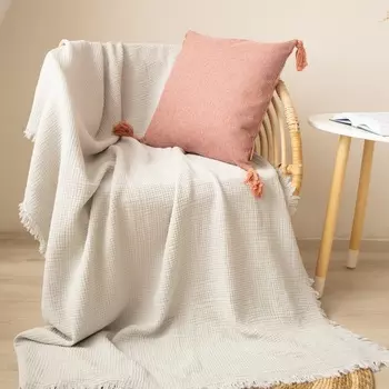 Чехол на подушку SL Home «Пинелли», 4343 см, розовый