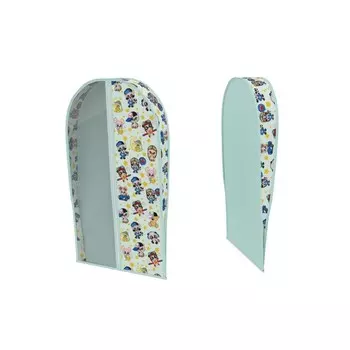 Чехол объемный для одежды малый, 60х100х10 см