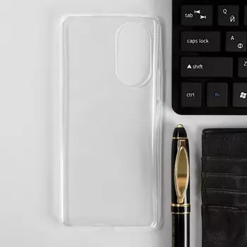 Чехол PERO, для телефона Honor 50, силиконовый, прозрачный