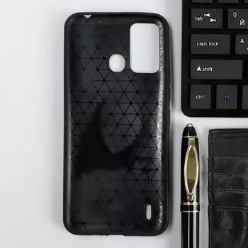 Чехол Red Line Ultimate, для телефона Itel Vision 1 Pro, силиконовый, черный