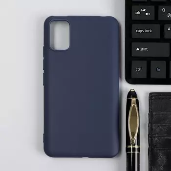 Чехол Red Line Ultimate, для телефона Itel A17, силиконовый, синий