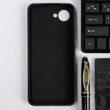 Чехол Red Line Ultimate, для телефона Realme C30, силиконовый, черный